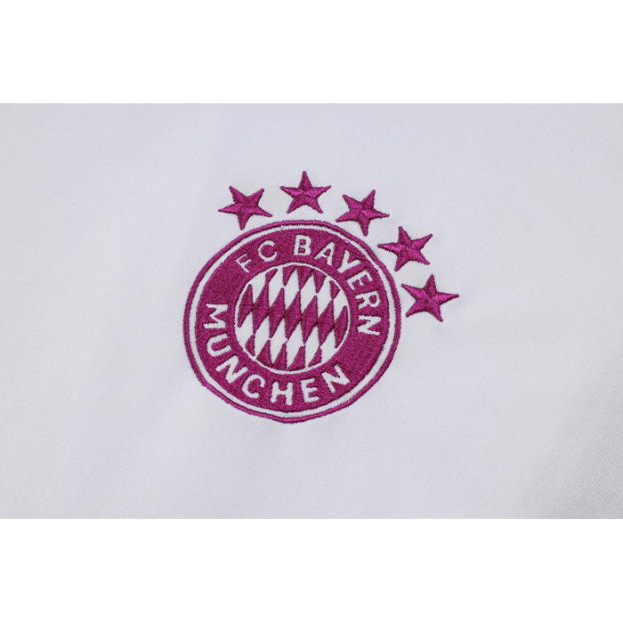 Chandal del Bayern Munich Manga Corta 23-24 Blanco - Pantalon Corto